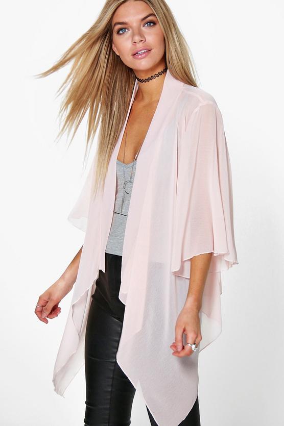 Savannah Waterfall Chiffon Kimono